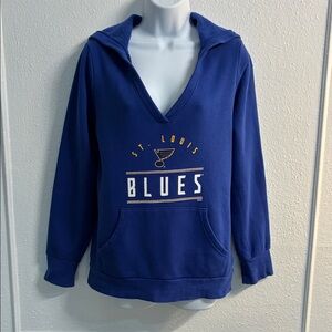Fanatics St. Louis Blues Women's Blue Hoodie Sz. S
